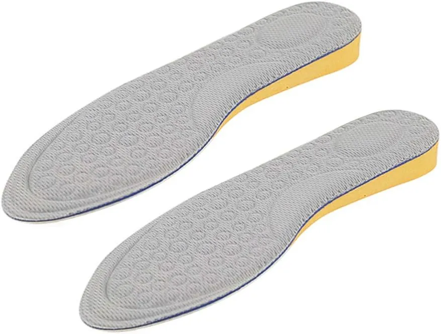 1 Pair Taller Pad Height Lifting Insole Shoe Insoles Shoe Pad Shoe Insert Shoe Cushion Shoe Elevator Running Orthotic Insert Heighten Man Height Increasing Shoes