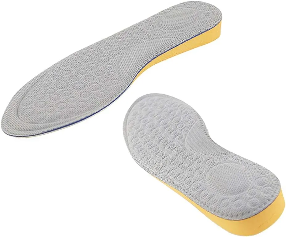 1 Pair Taller Pad Height Lifting Insole Shoe Insoles Shoe Pad Shoe Insert Shoe Cushion Shoe Elevator Running Orthotic Insert Heighten Man Height Increasing Shoes