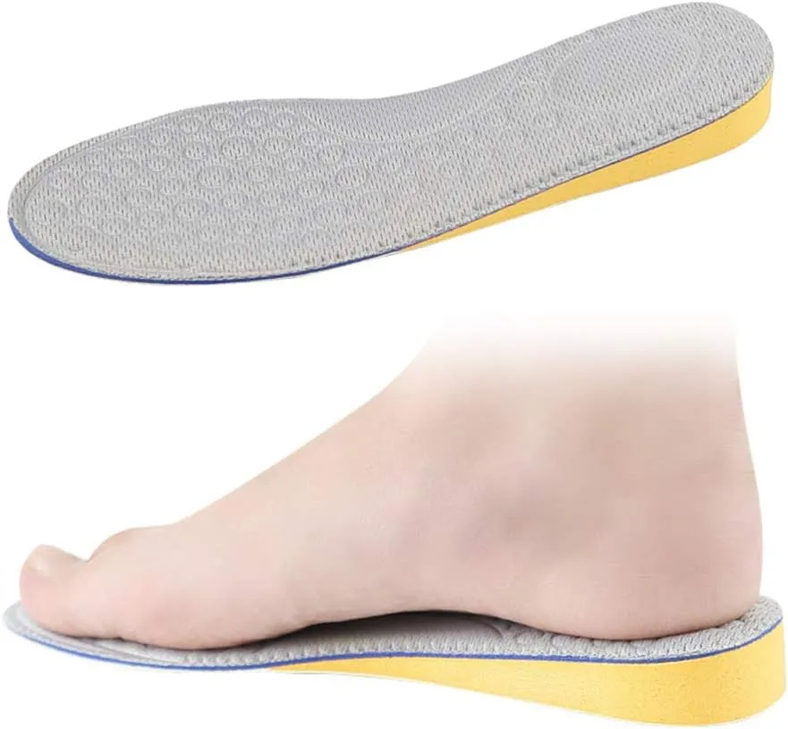 1 Pair Taller Pad Height Lifting Insole Shoe Insoles Shoe Pad Shoe Insert Shoe Cushion Shoe Elevator Running Orthotic Insert Heighten Man Height Increasing Shoes