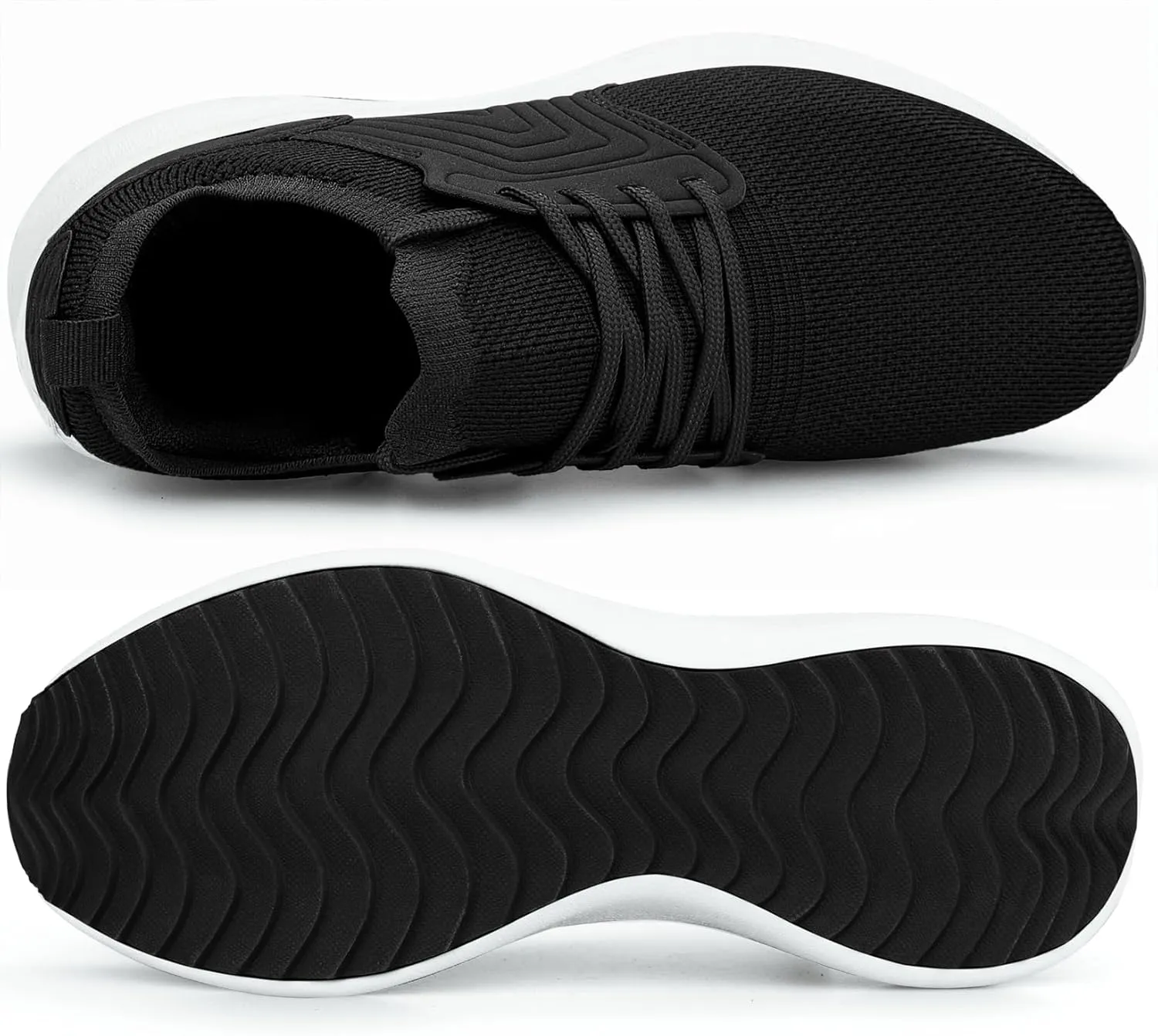 Abboos Womens Walking Shoes Lightweihgt Breathable Slip on Sneakers Athletic Gym Tennis Running Shoes
