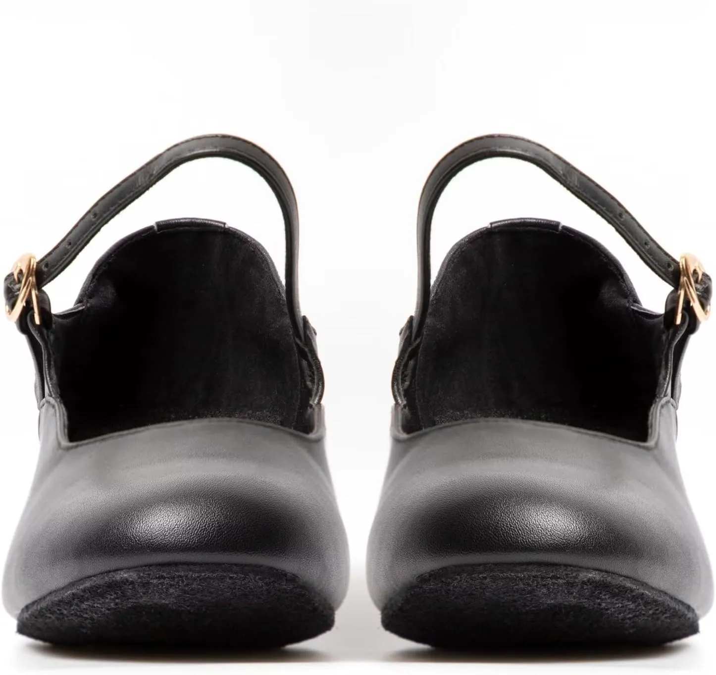 ARCLIBER Black Character Shoes for Women Low Heel Cuban Heel Dance Shoes Ankle Strap Dancing Shoes