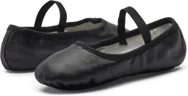 Balera Leather Full-Sole Ballet Shoe for Girls & Women Perfect for Dance