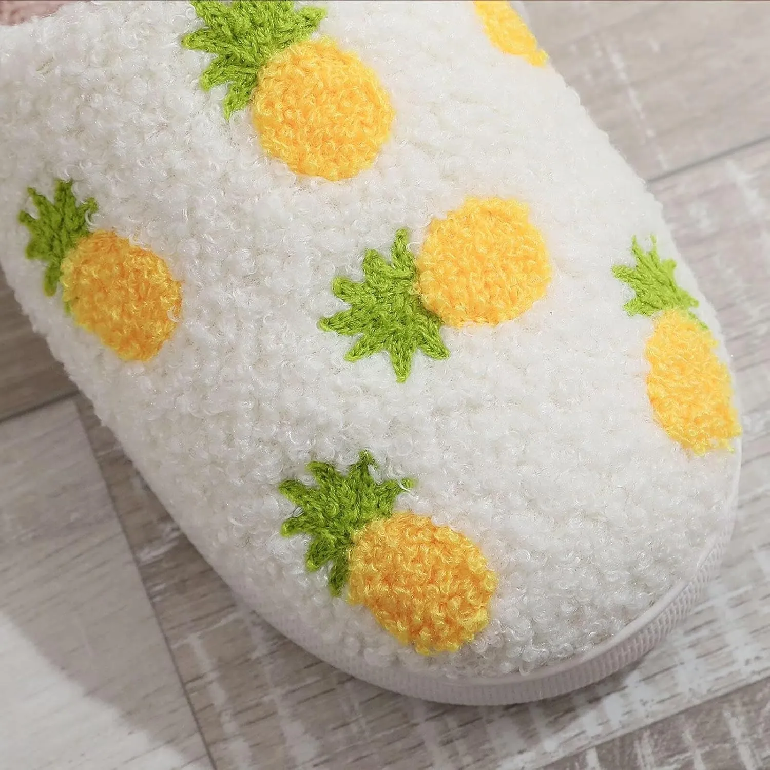 Cherry Slippers for Women Men Fruit Shoes Cute Memory Foam Soft Winter Warm Indoor Outdoor Slippers