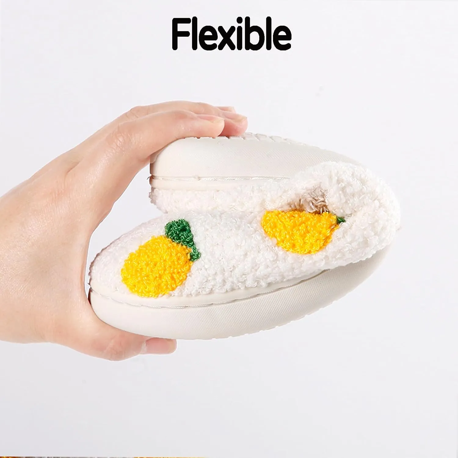 Cherry Slippers for Women Men Fruit Shoes Cute Memory Foam Soft Winter Warm Indoor Outdoor Slippers