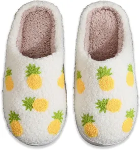 Cherry Slippers for Women Men Fruit Shoes Cute Memory Foam Soft Winter Warm Indoor Outdoor Slippers