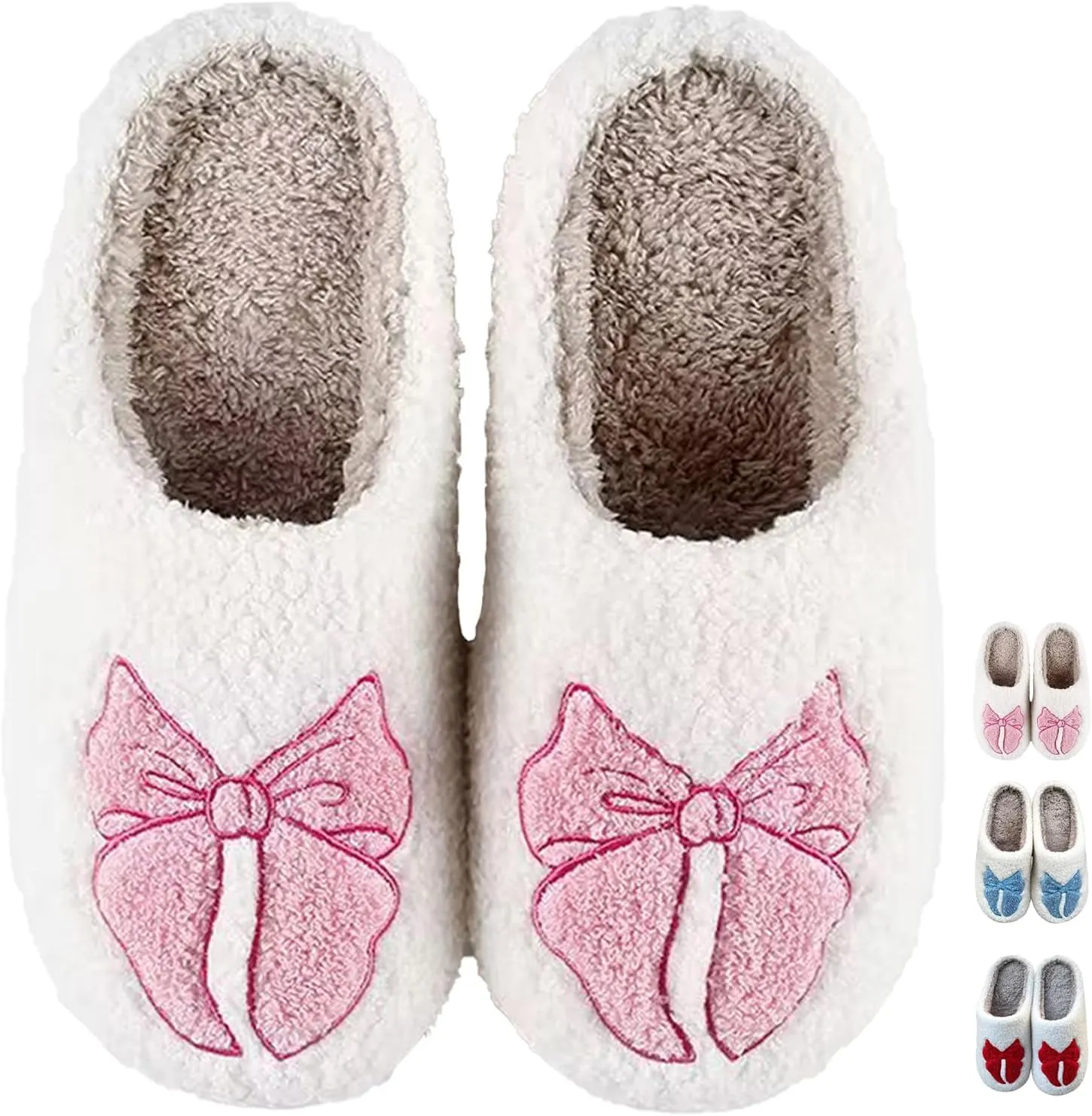 Cherry Slippers for Women Men Fruit Shoes Cute Memory Foam Soft Winter Warm Indoor Outdoor Slippers