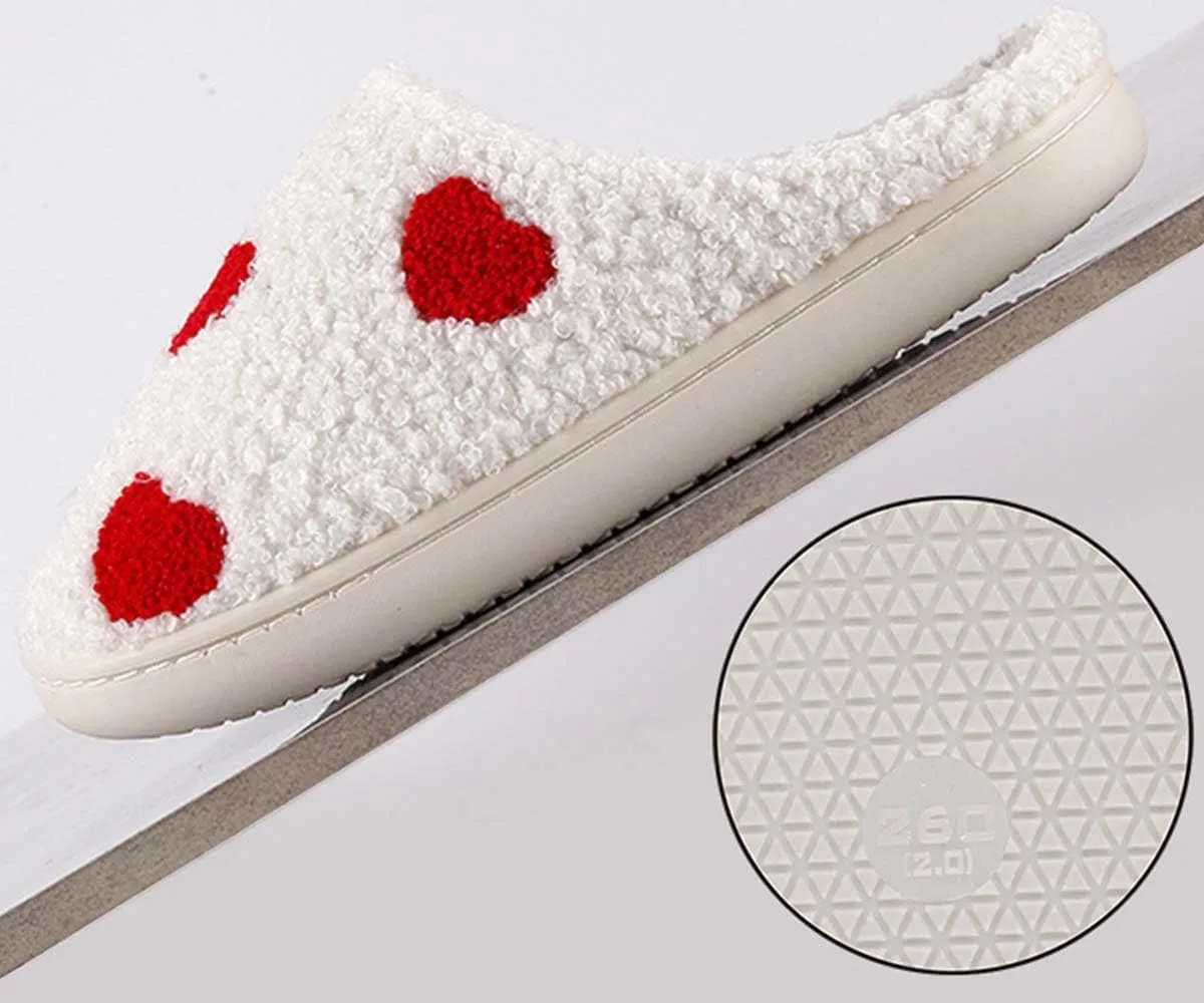 Comfy House Slippers For Women Men, Ladies Fuzzy Bedroom Slippers,indoor Outdoor Memory Foam Shoes