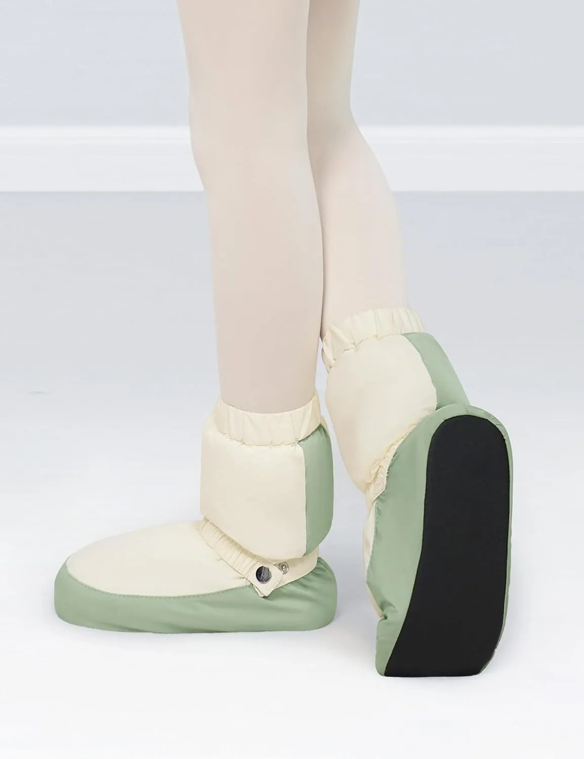 Daydance Ballet Warm up Booties Dance Slippers for Big Kid, Women