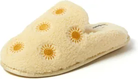 Dearfoams Women's Fuzzy Mom Easter Valentines Mothers Day Slippers