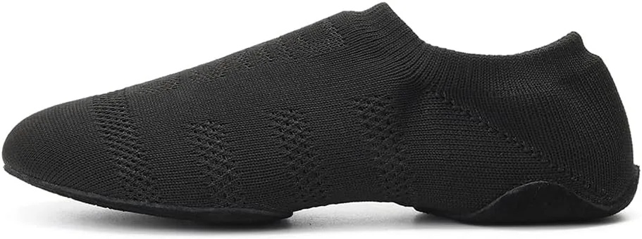 DKZSYIM Womens Latin Dance Shoes Close Toe Beginner Ballroom Dance Practice Shoes,Model 101