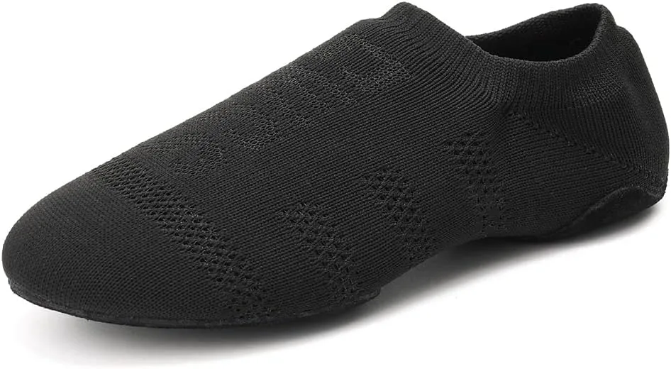 DKZSYIM Womens Latin Dance Shoes Close Toe Beginner Ballroom Dance Practice Shoes,Model 101