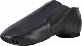 Dynadans Unisex PU Leather Upper Slip-on Jazz Shoe with Elastics for Women and Men's Dance Shoes UG
