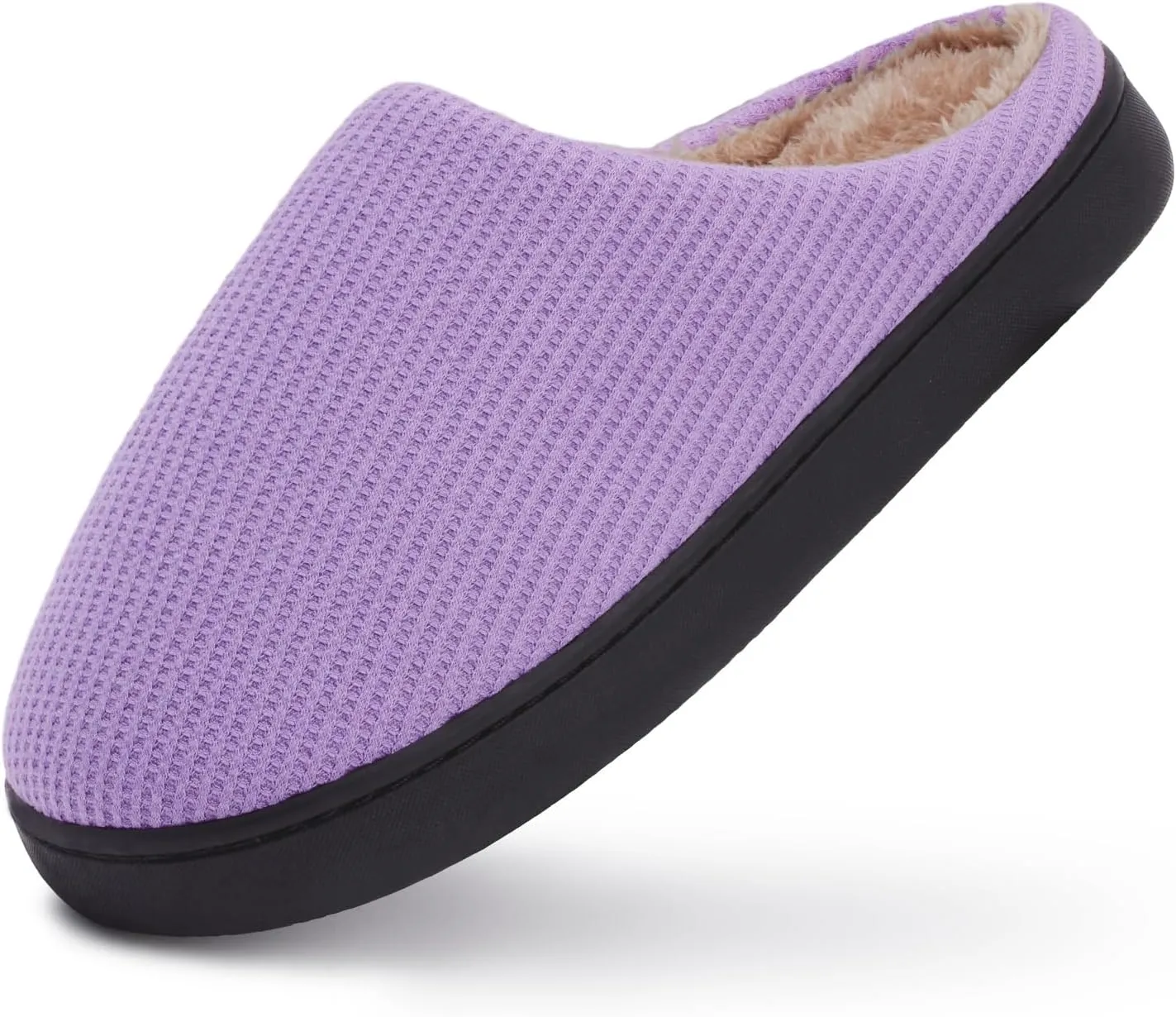 Hebreahav Womens Cozy Memory Foam Casual Warm Ladies Bedroom Hard Bottom Slippers Non Slip Indoor Outdoor