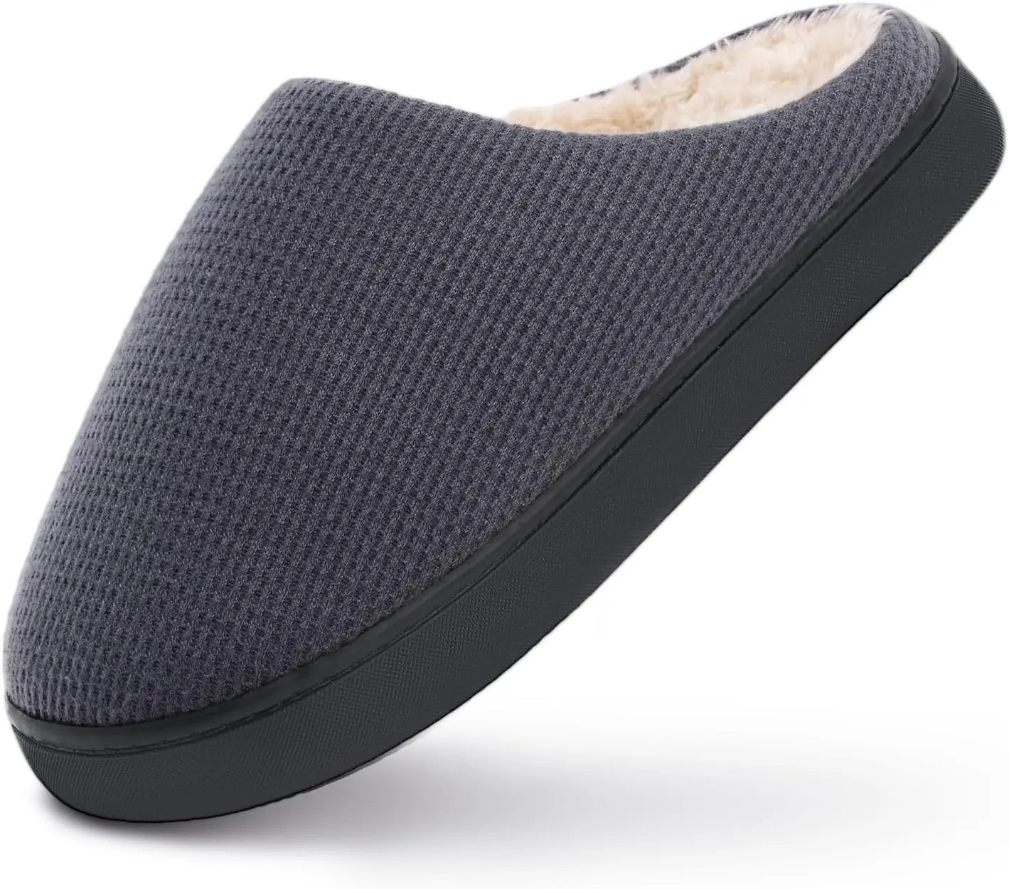 Hebreahav Womens Cozy Memory Foam Casual Warm Ladies Bedroom Hard Bottom Slippers Non Slip Indoor Outdoor