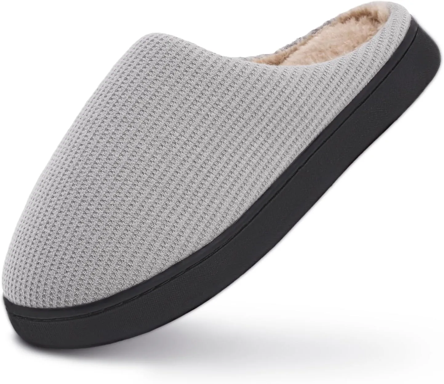 Hebreahav Womens Cozy Memory Foam Casual Warm Ladies Bedroom Hard Bottom Slippers Non Slip Indoor Outdoor