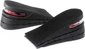 Height Increase Insole 3-Layer Air Cushion Heel Insert Lift Shoes Insole for Men and Women Invisible Elevator Adjustable Insoles