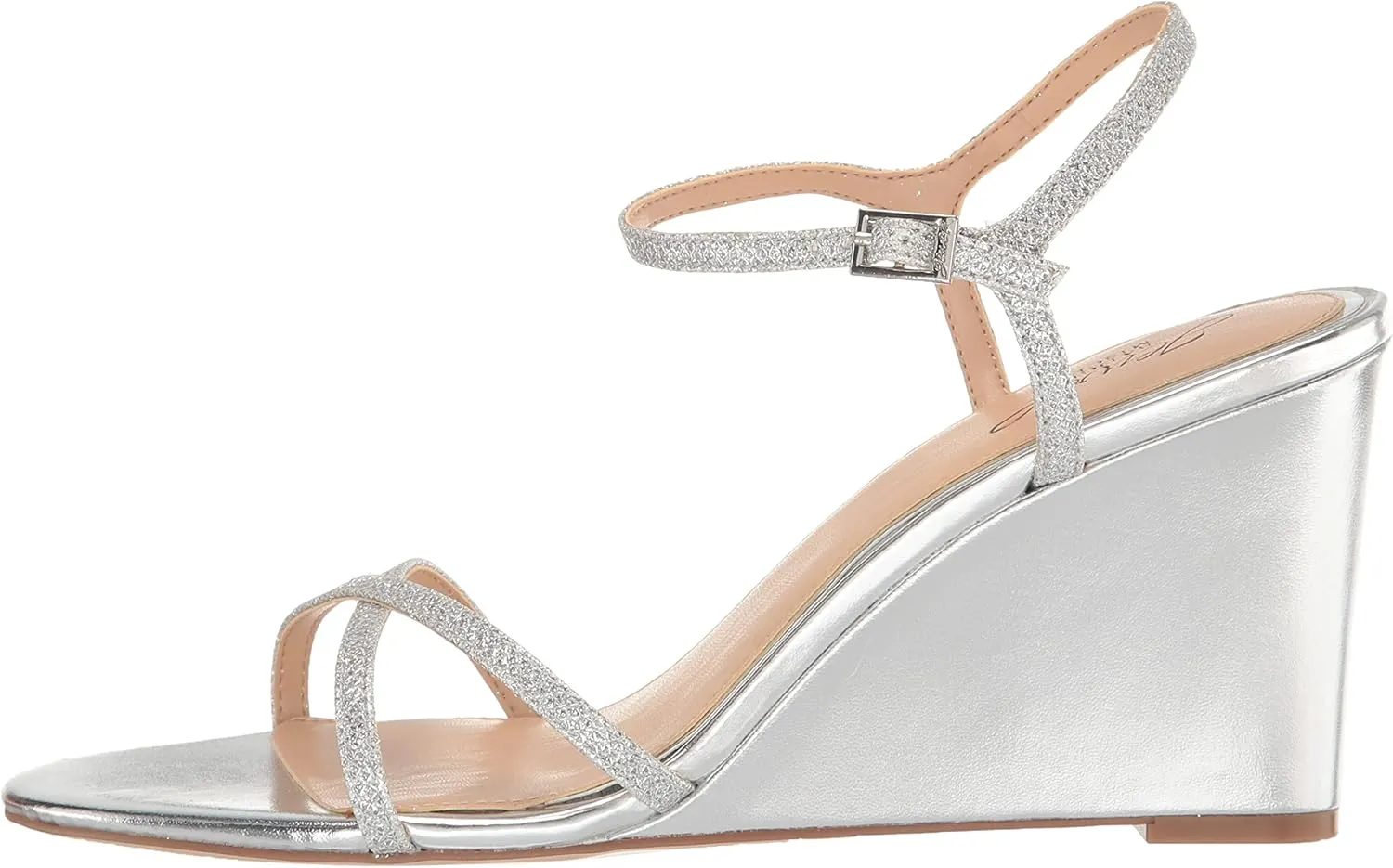 Jewel Badgley Mischka Women's Dextra Wedge Sandal