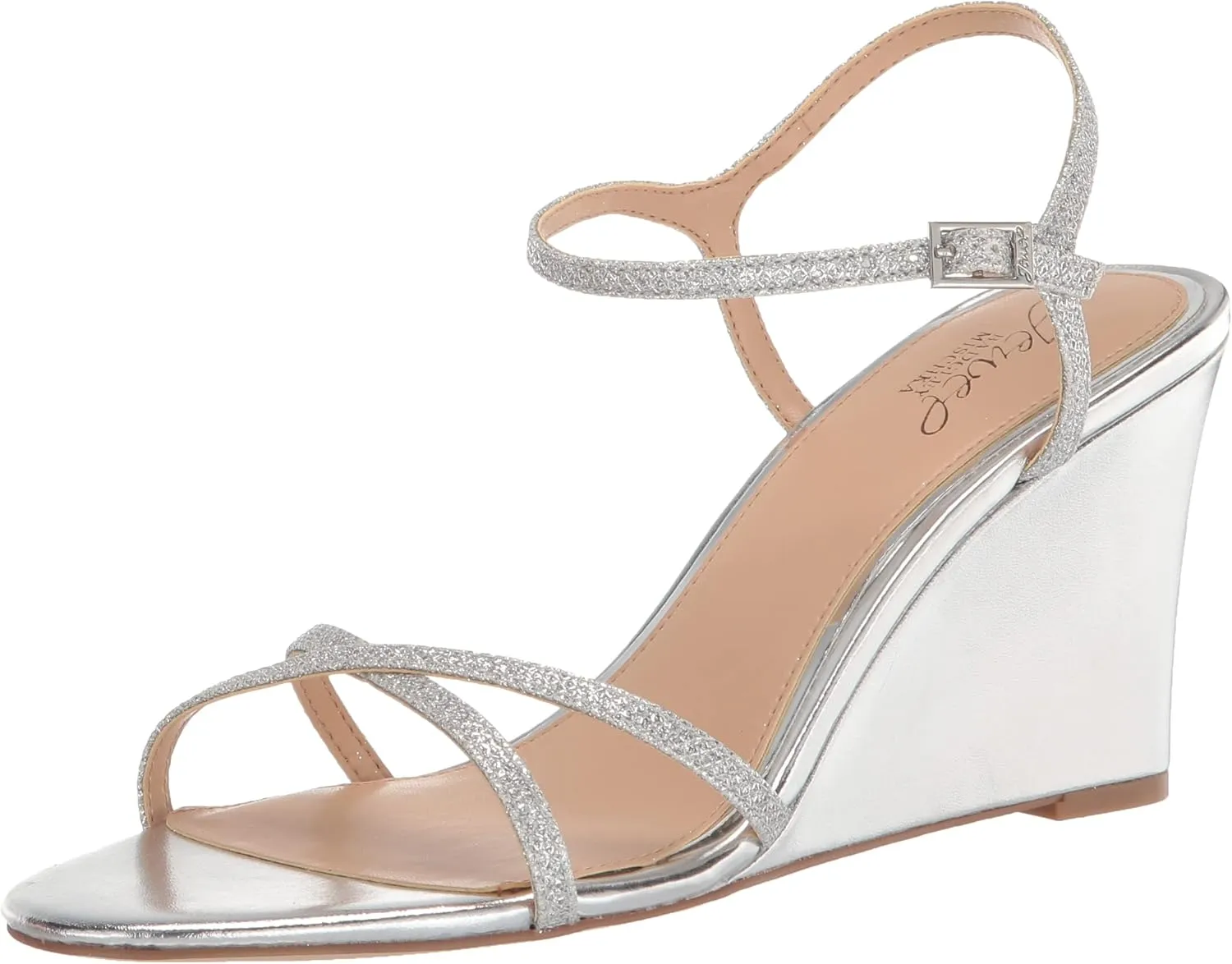 Jewel Badgley Mischka Women's Dextra Wedge Sandal