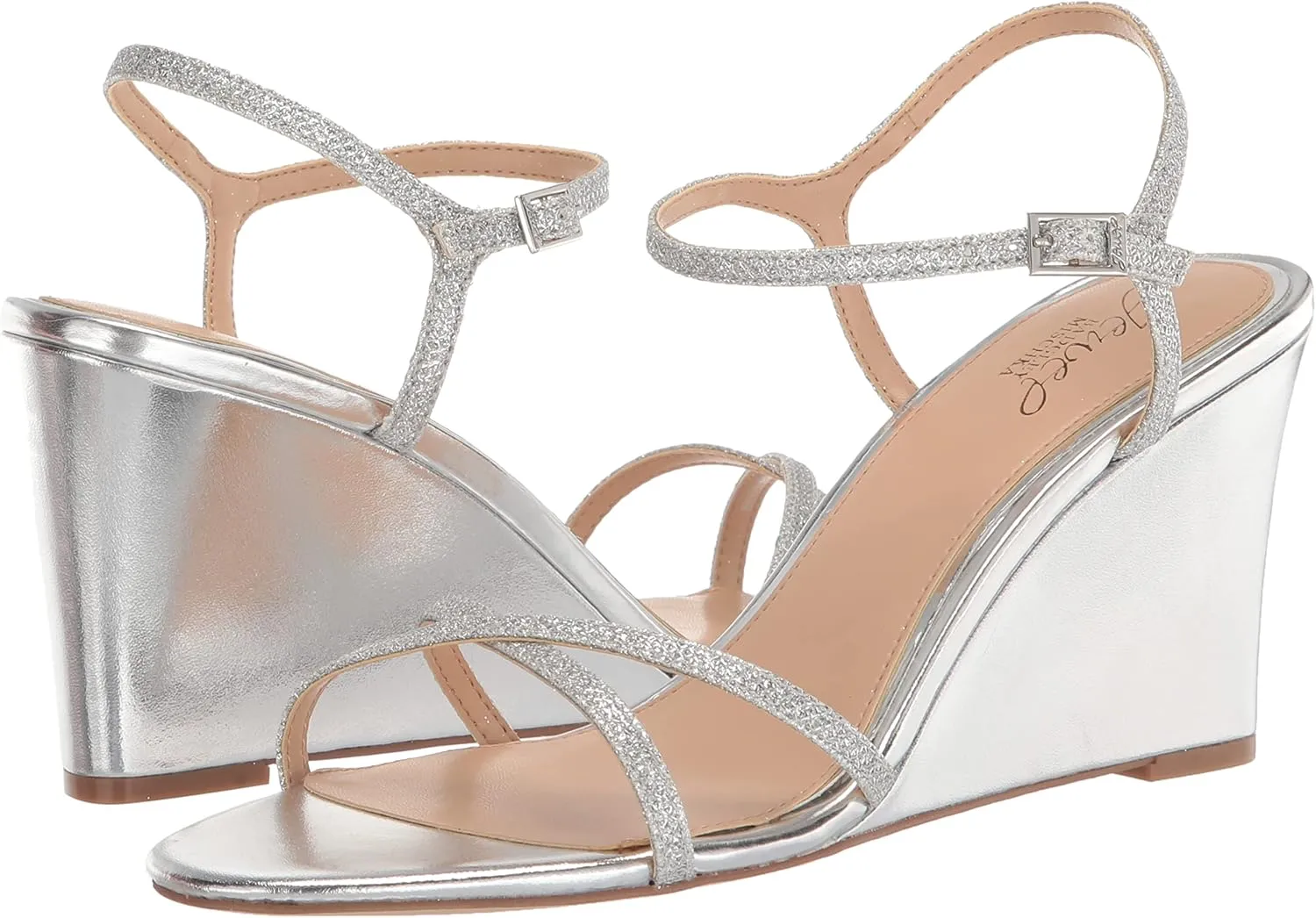Jewel Badgley Mischka Women's Dextra Wedge Sandal