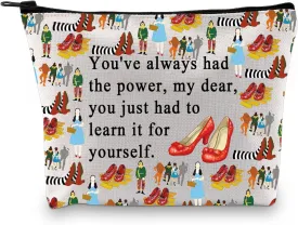 JYTAPP Cosmetic Makeup Bag Oz Ruby Gift Ruby The Red Slippers Merchandise Ruby Fans Gift