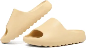 Kids Cloud Slides, Non-Slip Pillow Slippers for Girls Boys Thick Sole Open Toe Slides Shower Shoes for Indoor Outdoor Bathroom Pool Beach Slippers
