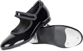 Linodes Economy Unisex-Child Upgraded Easy Strap Tap Shoe for Girls and Boys Maryjane Dance Flat
