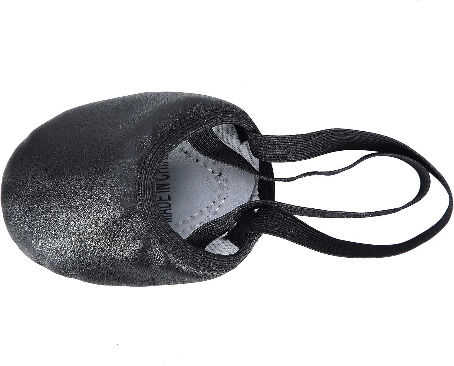 Linodes Leather Pirouette Half Sole Jazz Ballet Dance Shoe Turning Shoes for Women and Girls