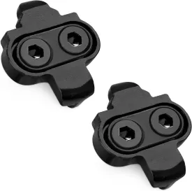 MARQUE SPD Compatible Bike Cleats - Compatible with Shimano SM SH51, Cleat Set for Indoor Cycling, Outdoor Road Cycling, Mountain Biking, Designed for Women and Men Spinning Clipless Cycle Shoe Black
