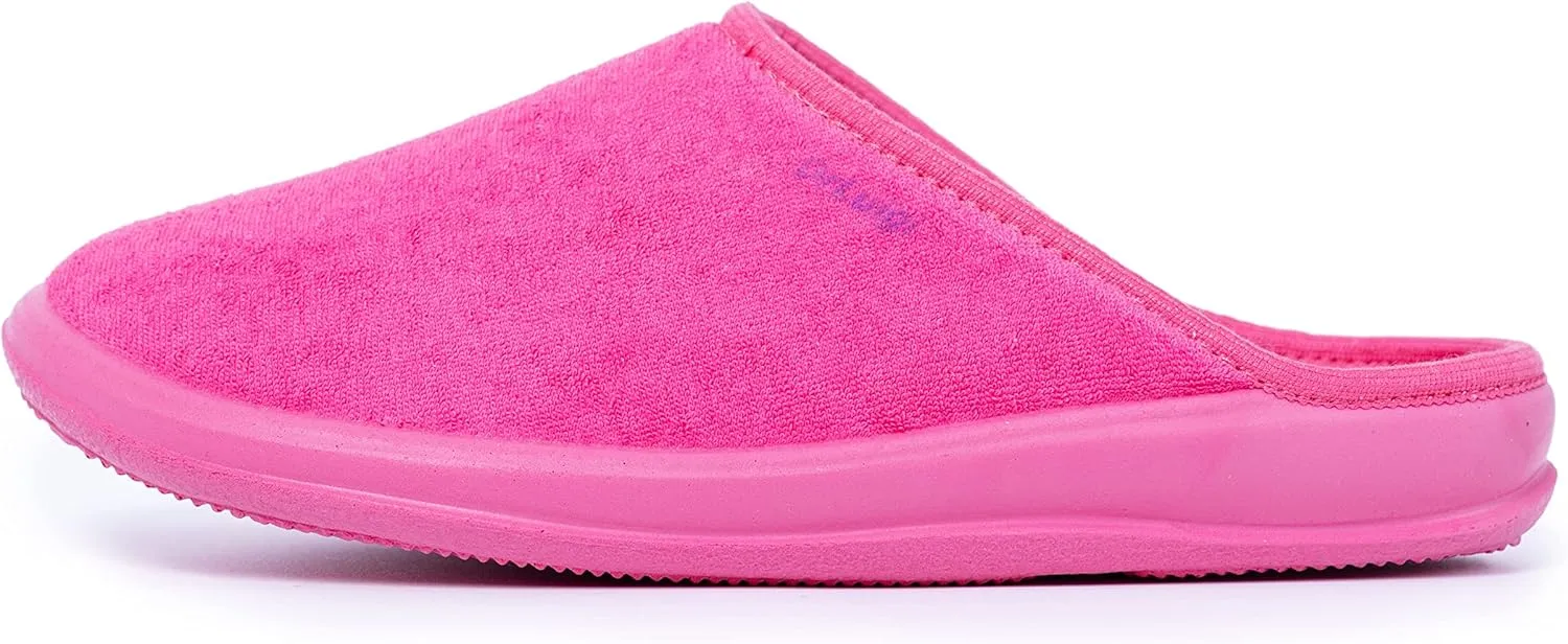 Medical Slippers for Women - Memory Foam Shoes Indoor Outdoor Italian Cotton - Made in EU - Relieves Pressure, Improves Peripheral Blood Circulation