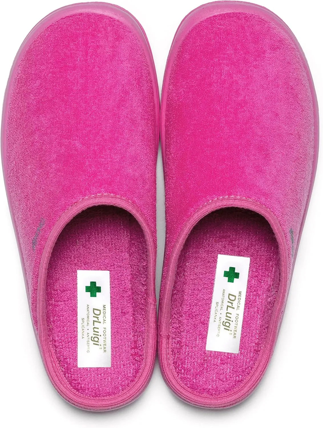 Medical Slippers for Women - Memory Foam Shoes Indoor Outdoor Italian Cotton - Made in EU - Relieves Pressure, Improves Peripheral Blood Circulation