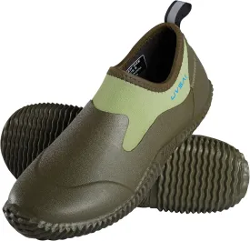 Mens Waterproof Garden Shoes Rain Boots Slip-On Footwear for Gardening Farming Camping Lawn Care Yard Work