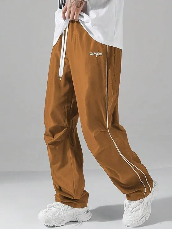 Men's Y2K Baggy Sweatpants Parachute Pants Wide Leg Vintage Track Pants Casual Streetwear