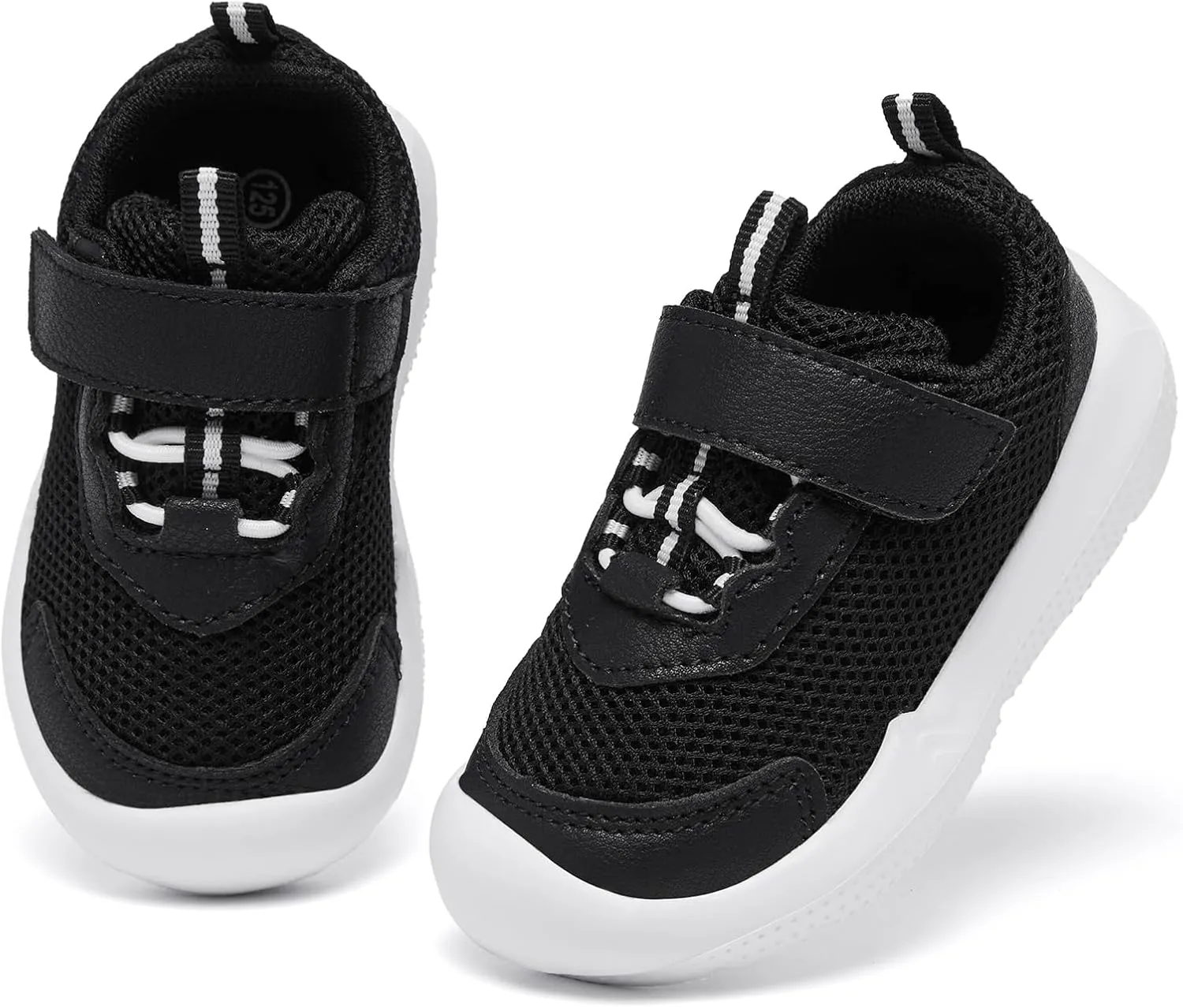 MORENDL Baby Shoes Toddler Sneakers Infant Non-Slip Tennis Shoes Girls & Boys Walking Shoes
