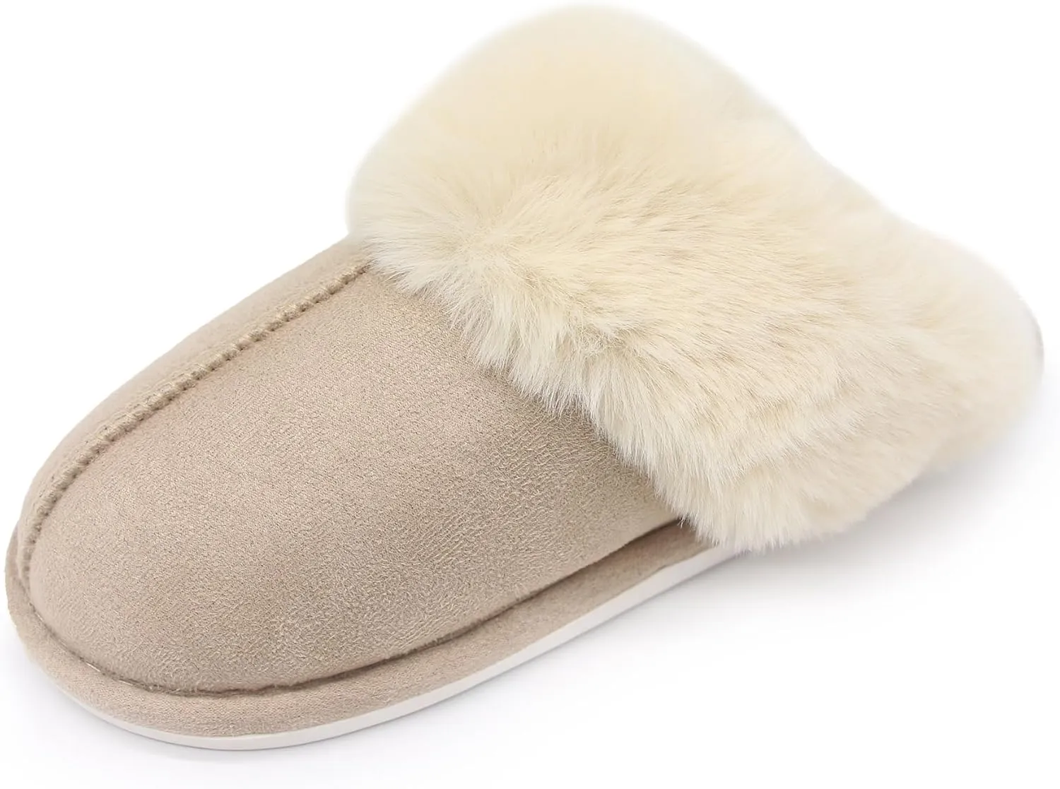 Plush Slippers for Women and Men, Ultra Soft Style Indoor House Shoes, Non-Slip Cozy and Washable slippers