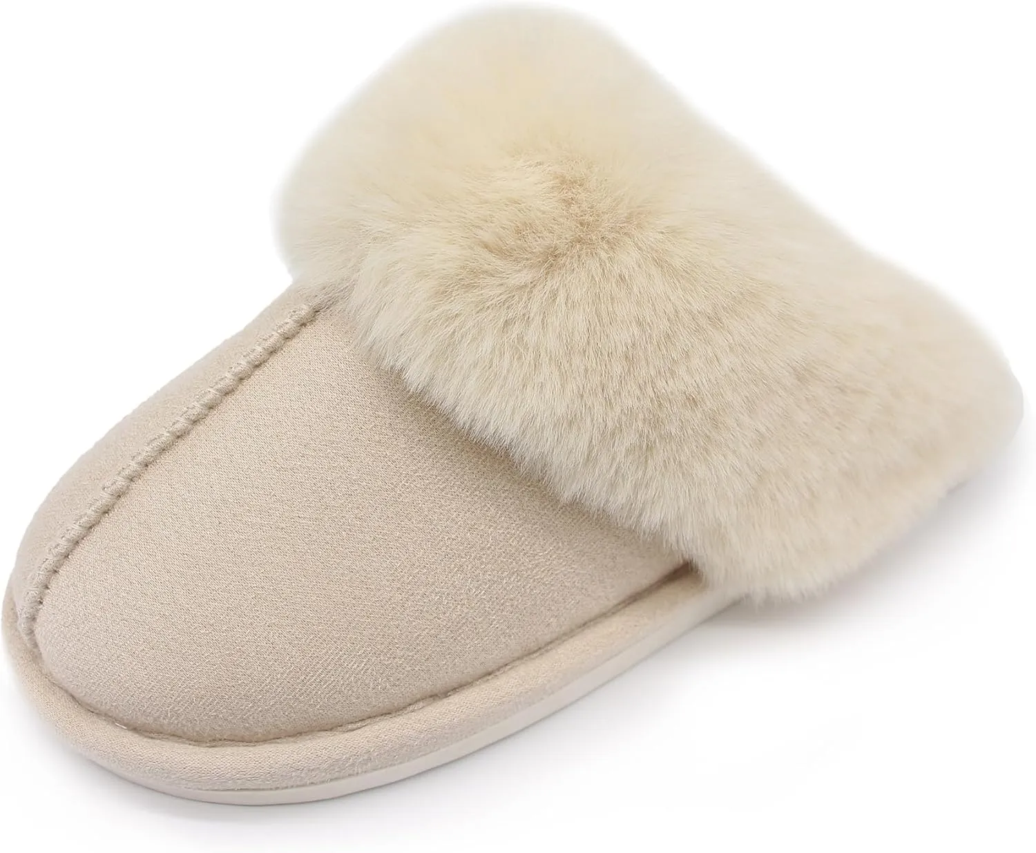 Plush Slippers for Women and Men, Ultra Soft Style Indoor House Shoes, Non-Slip Cozy and Washable slippers
