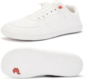 Pulltop Barefoot Wide Toe Box Shoes for Men - Minimalist Barefoot Dress Shoes Sneakers Zero Drop Slip on Walking Non Slip Shoes for Men