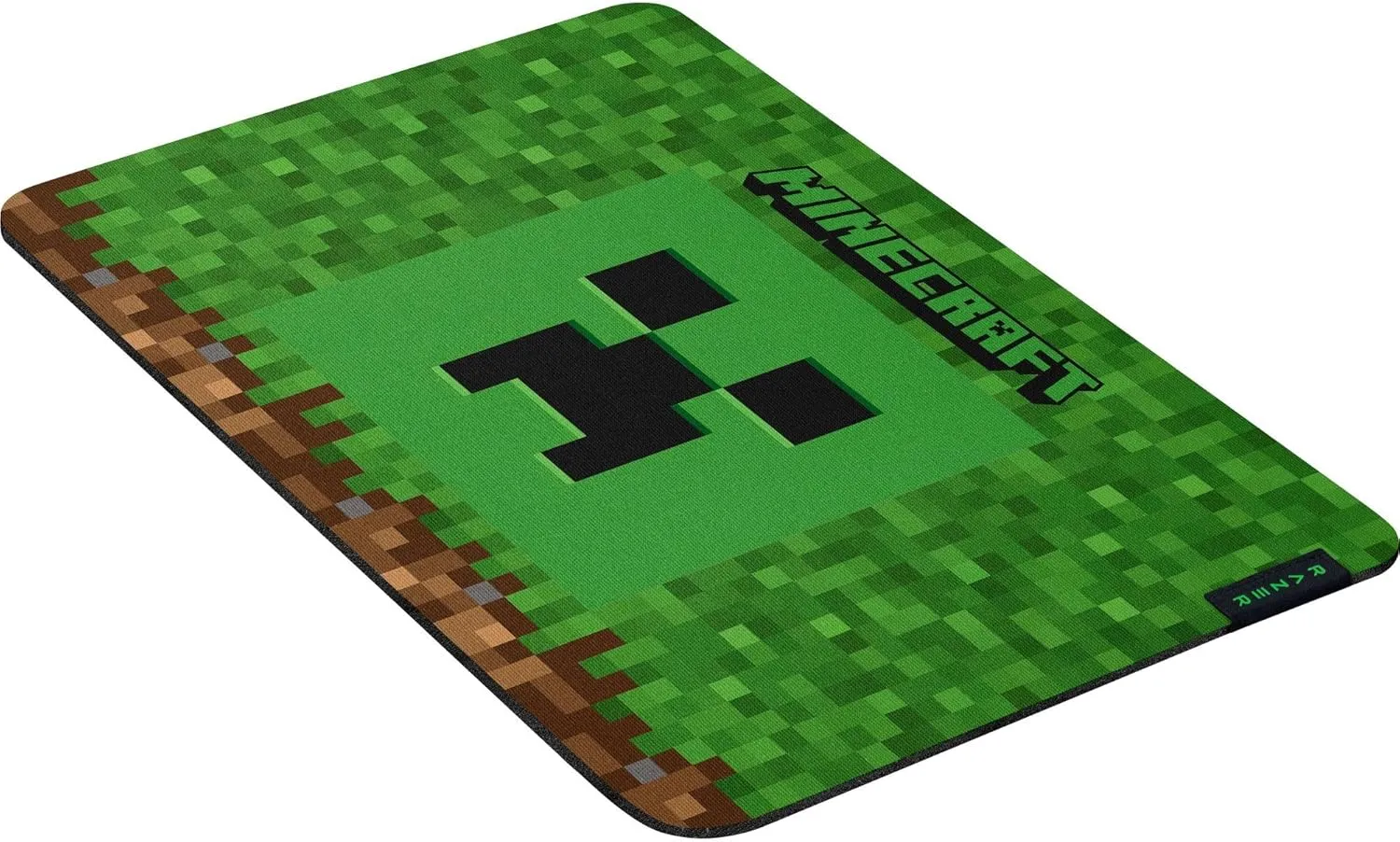 Razer Gigantus V2 Cloth Gaming Mouse Pad (Medium): Textured MicroWeave Cloth Surface - Thick, High-Density Rubber Foam - Non Slip Base - Minecraft Edition
