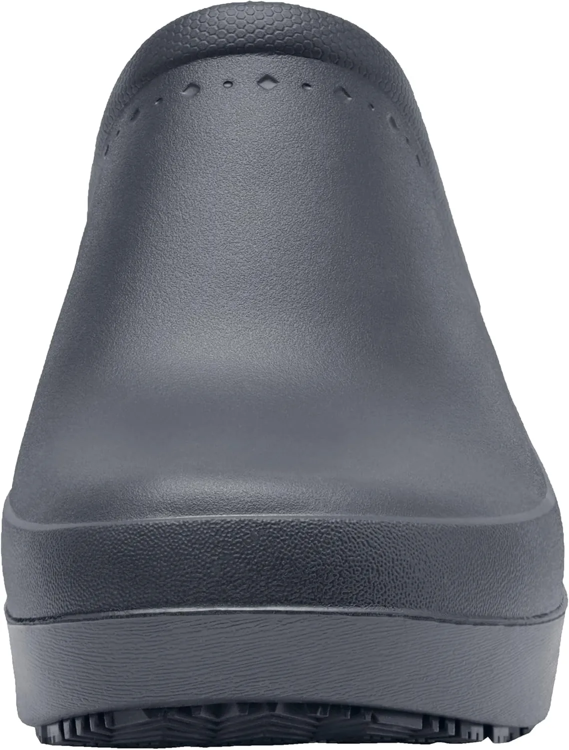 Shoes for Crews Clogs for Women, Slip Resistant, Water Resistant Slip-On Work Shoes for Food Service Chefs Kitchen Nurses Garden, Black, Leather