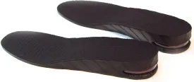 SINY Shoe Insoles Full Length Height Increase Air up Cushion for Men Black Heels Lift Kit 3cm 1.2 inches