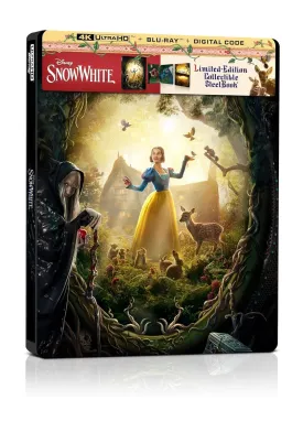 Snow White 2025 UHD Combo   Digital   Steelbook