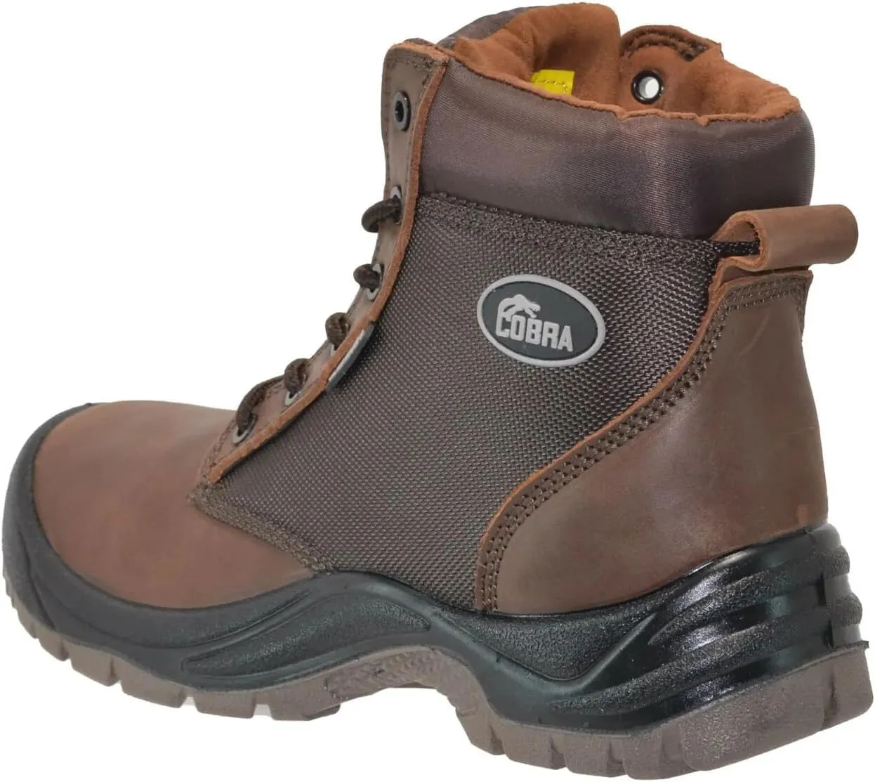 Soft Toe Work Boots for Men Cobra Boot, Men's Industrial & Construction Shoes, Comfortable, Non-slip Safety Shoes