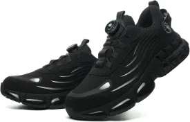 Steel Toe Shoes for Men Women Safety Work Shoes Air Cushion Construction Industrial Shoes Safety Shoes Lightweight Steel Toe Sneakers for Men