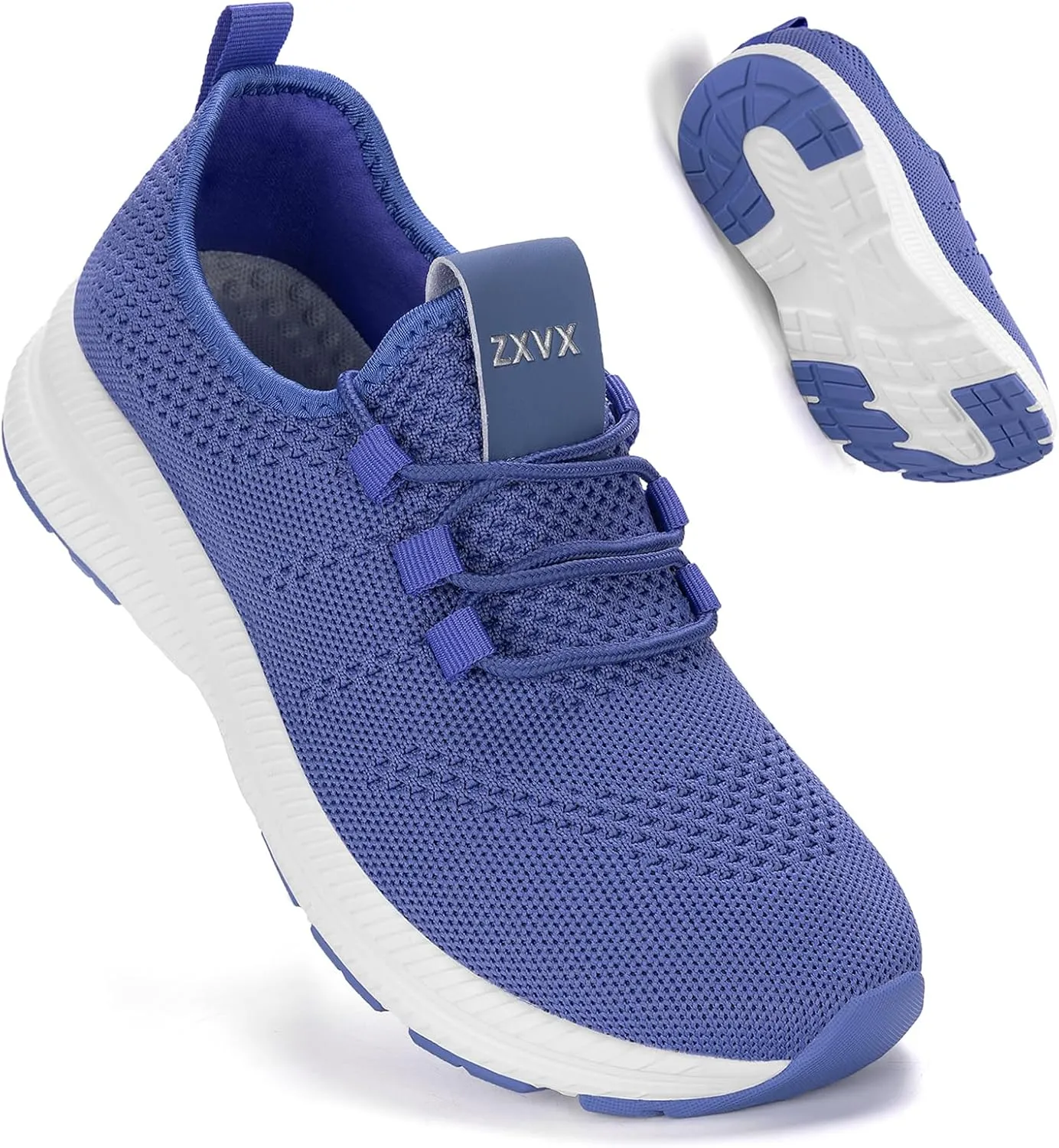 Wide Toe Box Shoes Women Non-Slip Wide Width Sneakers Ultra Light Extra Wide Road Running Shoes for Women Breathable Tennis Walking Gym Workout Trainer 6-12