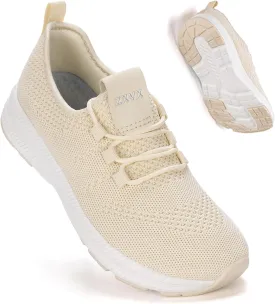 Wide Toe Box Shoes Women Non-Slip Wide Width Sneakers Ultra Light Extra Wide Road Running Shoes for Women Breathable Tennis Walking Gym Workout Trainer 6-12