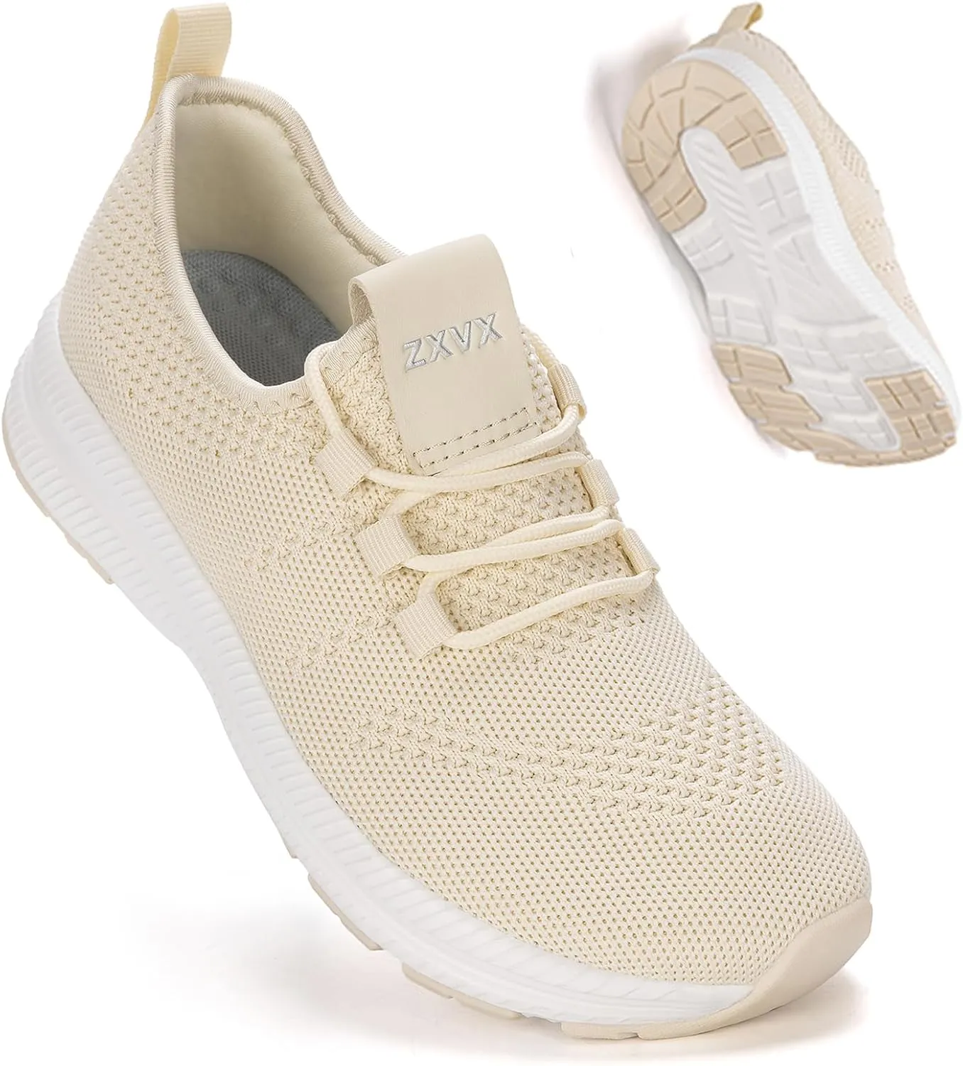 Wide Toe Box Shoes Women Non-Slip Wide Width Sneakers Ultra Light Extra Wide Road Running Shoes for Women Breathable Tennis Walking Gym Workout Trainer 6-12