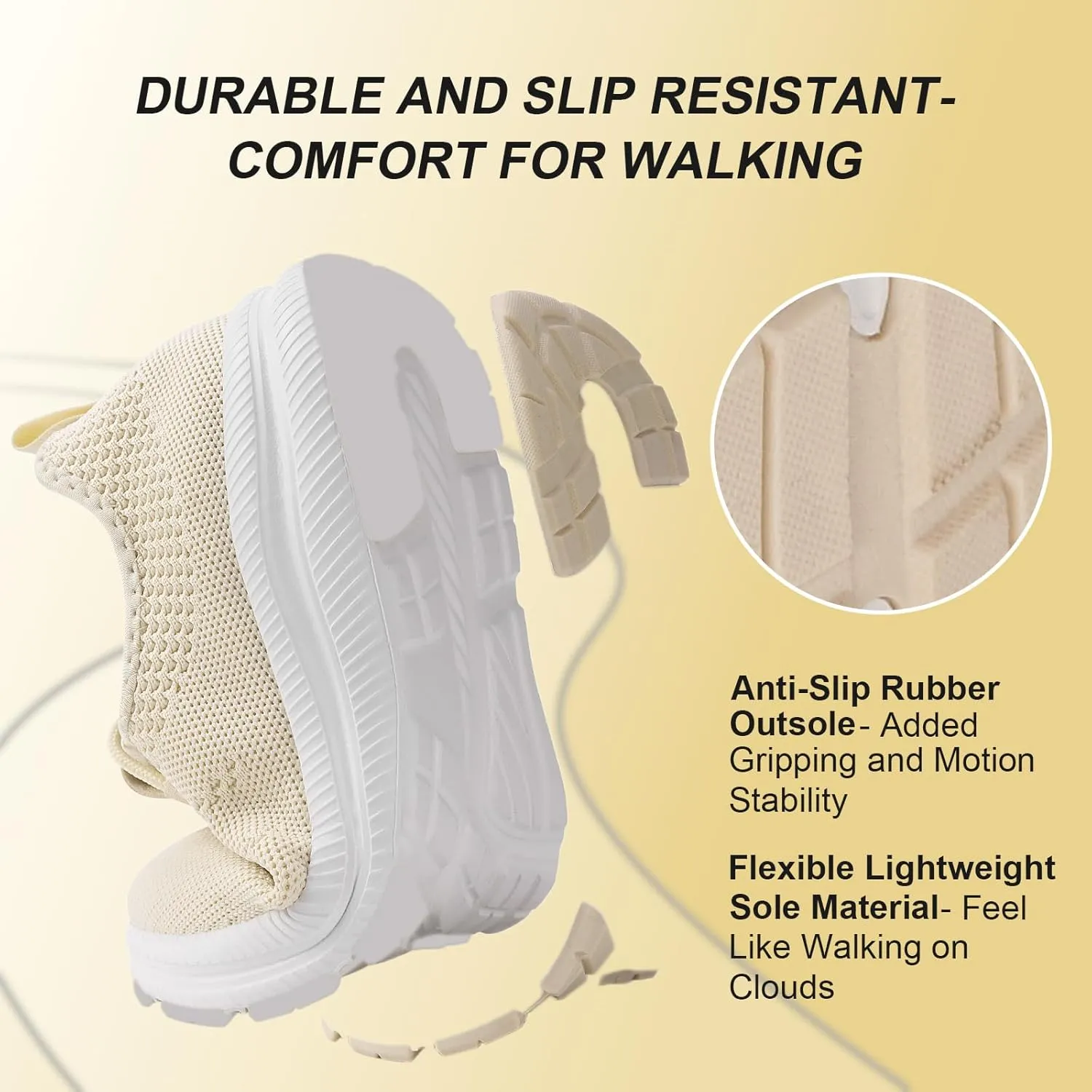Wide Toe Box Shoes Women Non-Slip Wide Width Sneakers Ultra Light Extra Wide Road Running Shoes for Women Breathable Tennis Walking Gym Workout Trainer 6-12