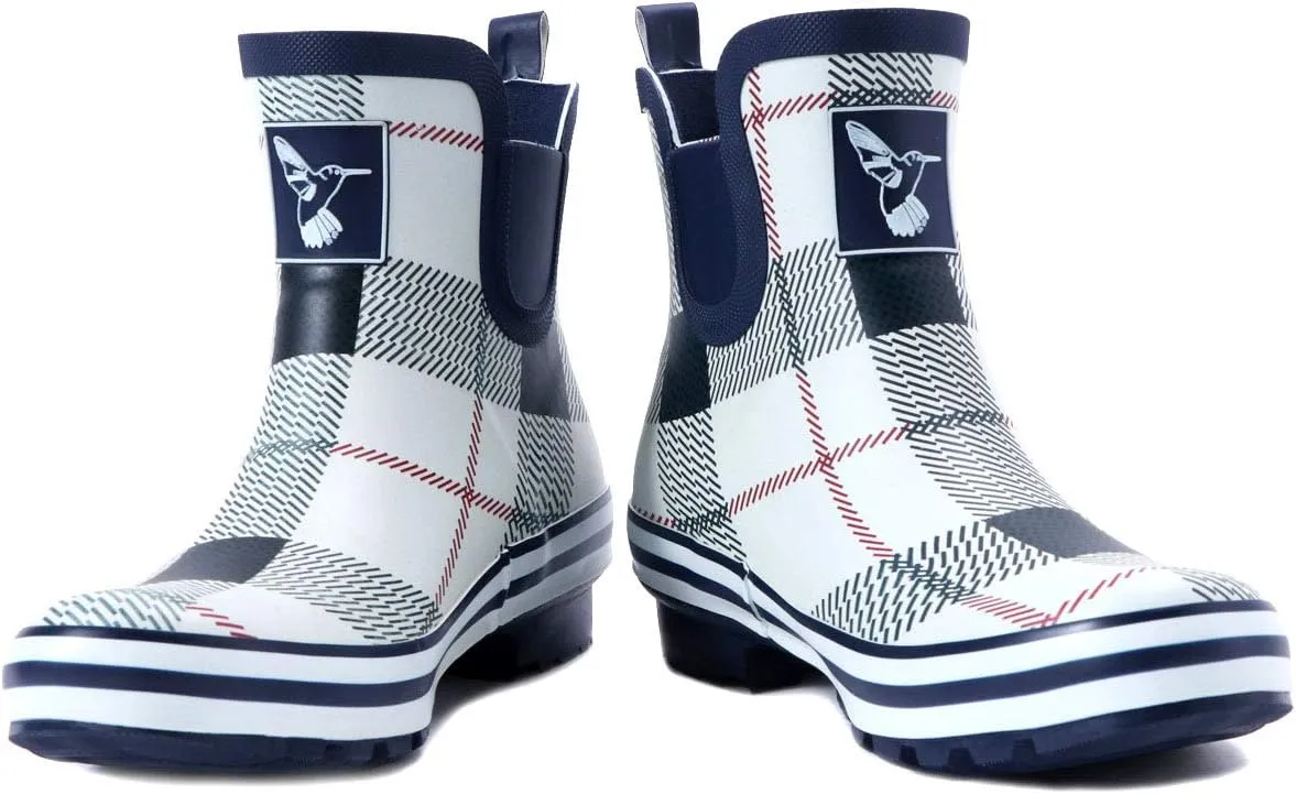 Women's Rain Boot Ankle Boots Meadow Wellies Garden Boot UK Brand