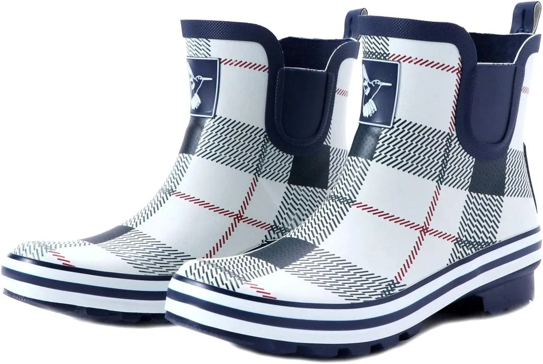 Women's Rain Boot Ankle Boots Meadow Wellies Garden Boot UK Brand