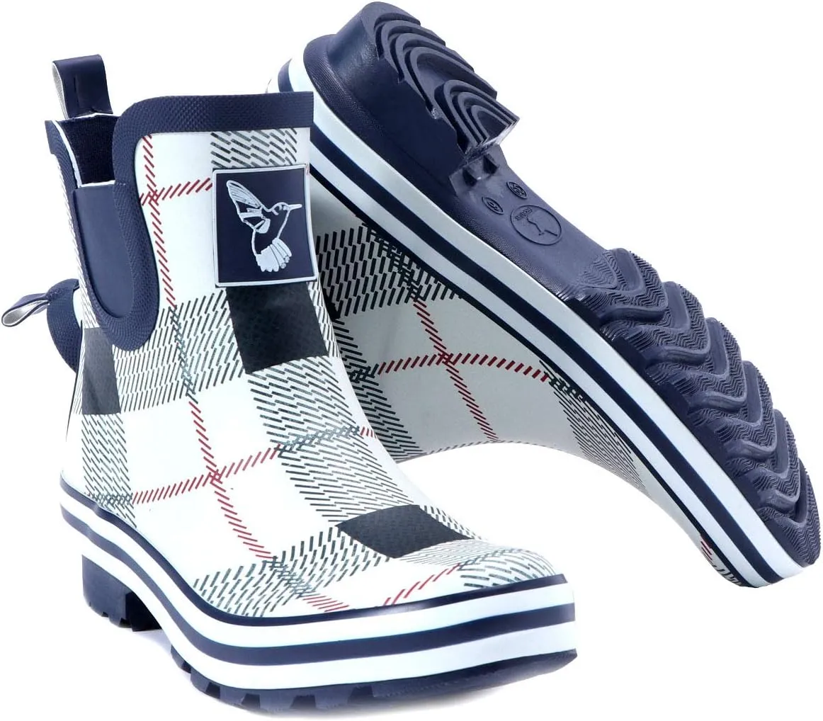 Women's Rain Boot Ankle Boots Meadow Wellies Garden Boot UK Brand