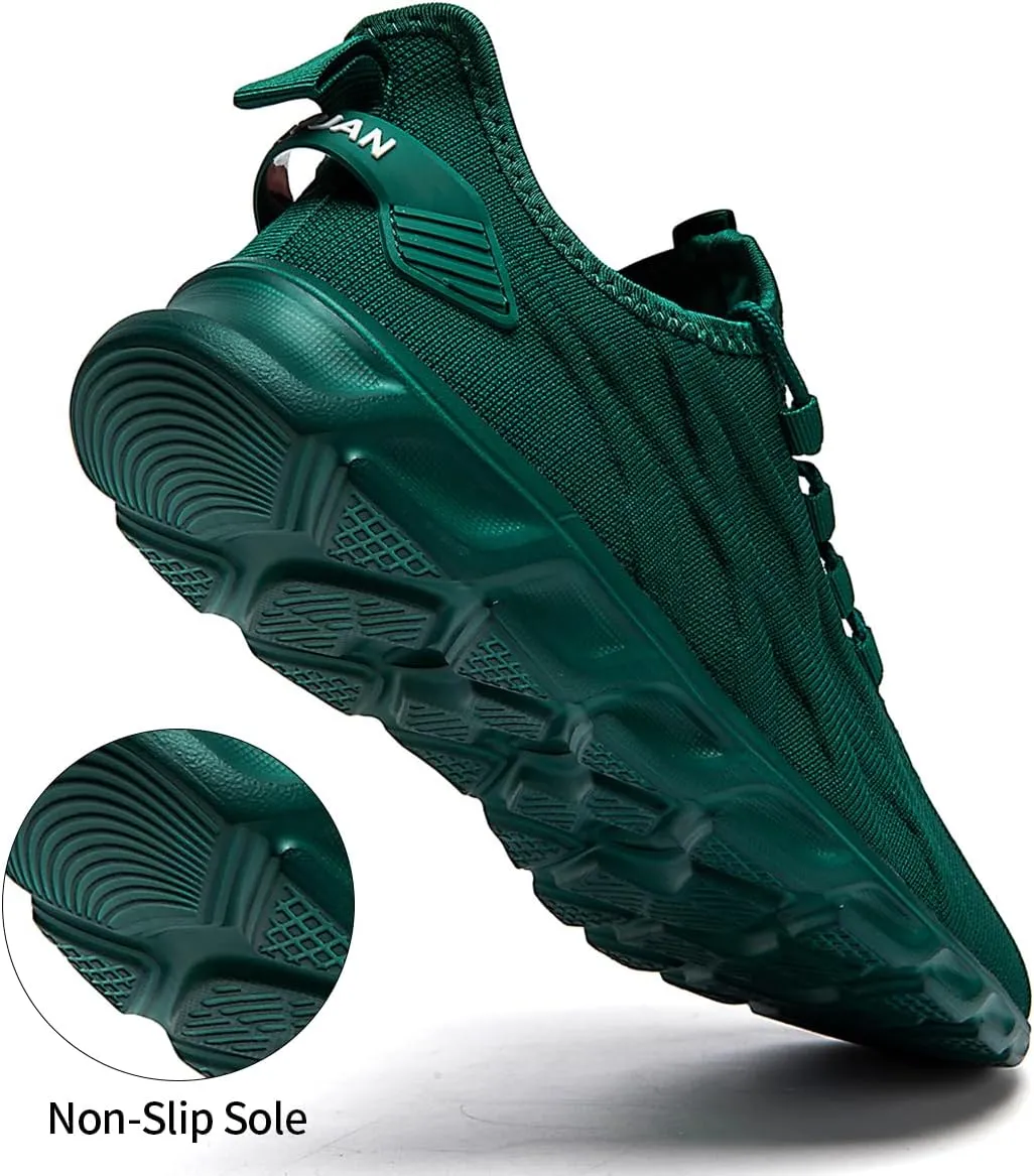 Womens Walking Shoes Slip On Sneakers Tennis Shoes Running Sport Workout Gym Shoes Athletic Non Slip Lightweight Breathable Fashion Casual Shoes for Travel Work